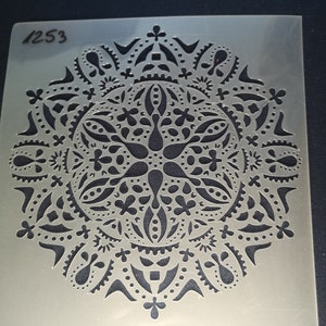 Mandala stencil,flexible,reusable,125micron,wall decor,home decor,furniture painting,card making,craft stencil from BitofeverythingbyB