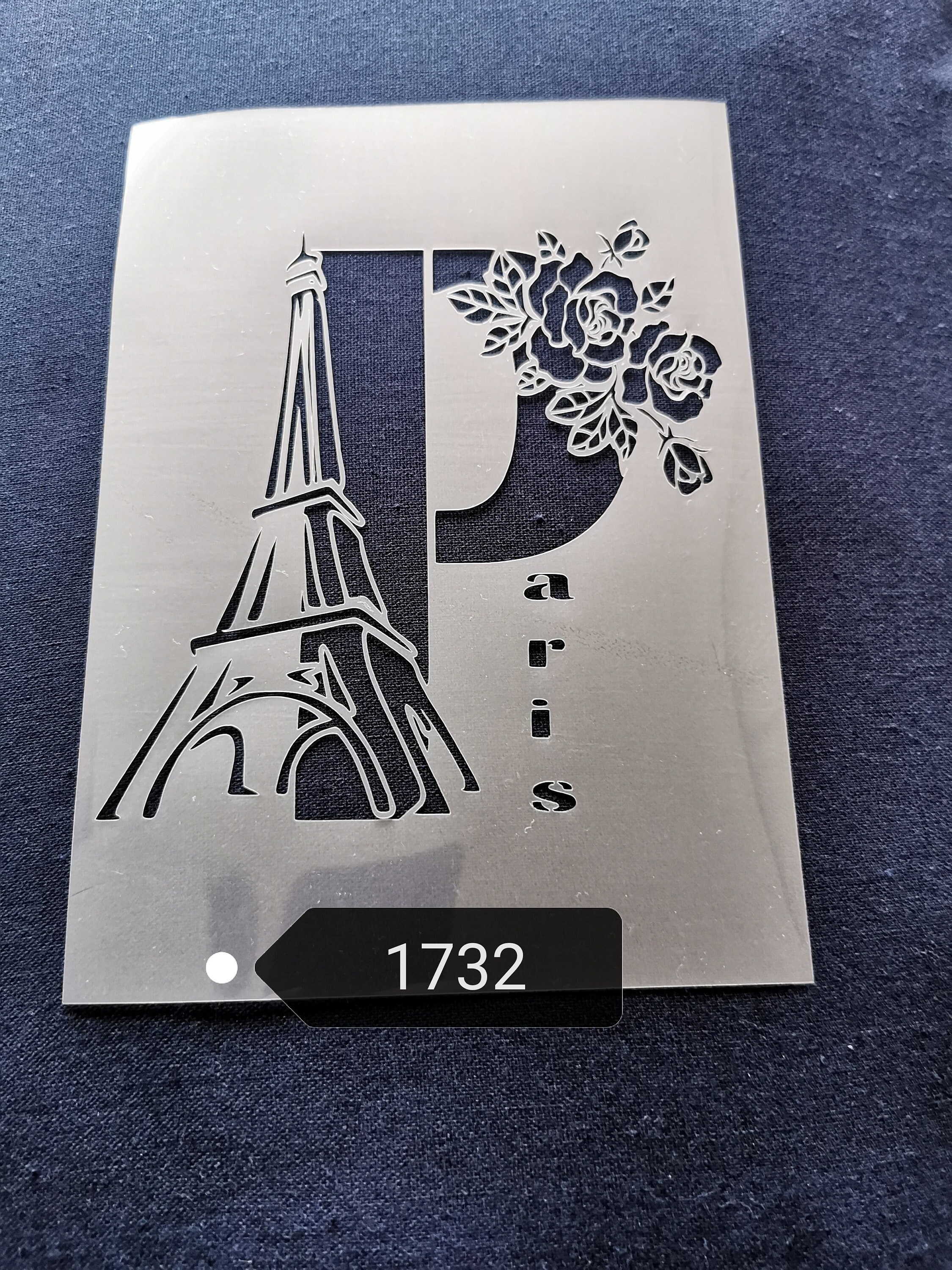 Paris Stencil,flexible,reusable,125micron,wall Decor,home Decor,furniture Painting,card Making