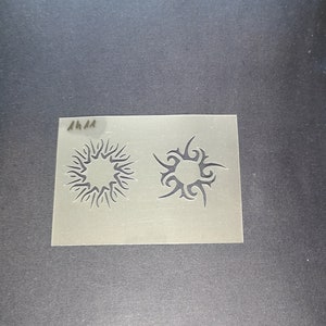 Sun stencil,flexible,reusable,125micron,wall decor,home decor,furniture painting,card making,craft stencils,wood sign, fabric paint,art