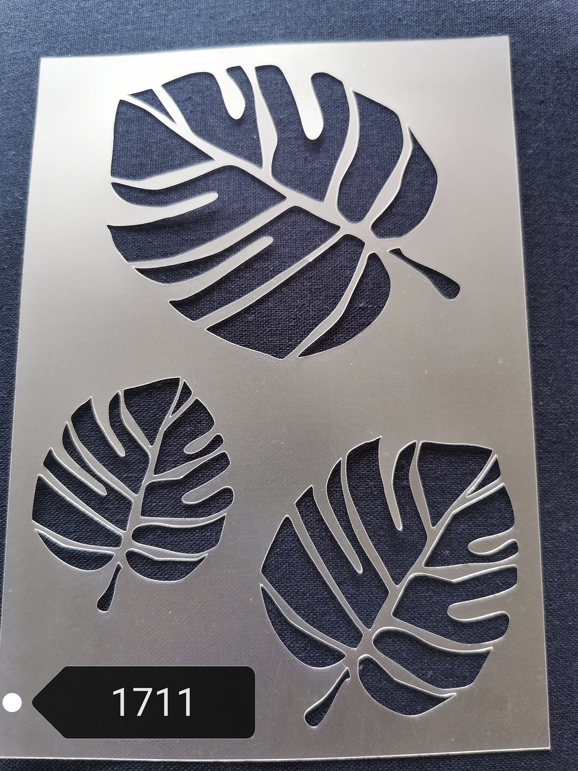 Plant stencil sign making home decor wall decor reusable furniture painting flexible stencils washable