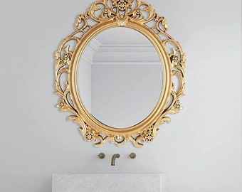 Ornate Vintage Gold Mirror - Etsy