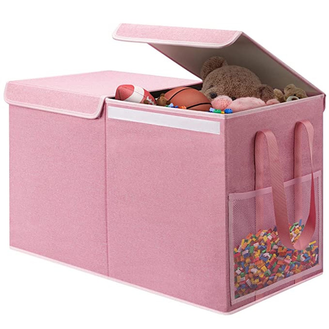 Large Toy Box for Boys Girls Toy Chest Kids Toy Storage Organizer