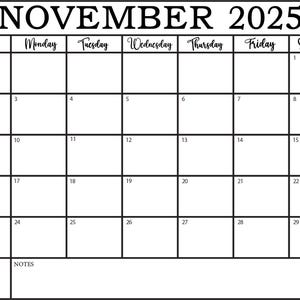 November Month Calendar Sheet 2025-Printable November 2025 Calendar-Month of November 2025-JPG,PDF, November Calendar Sheet