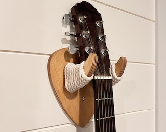 Guitar Wall Mount- Guitar Hangers Hooks- Guitar Wall Mount Holder-Bracket Holder for Acoustic Electric Guitars Bass Banjo Mandolin