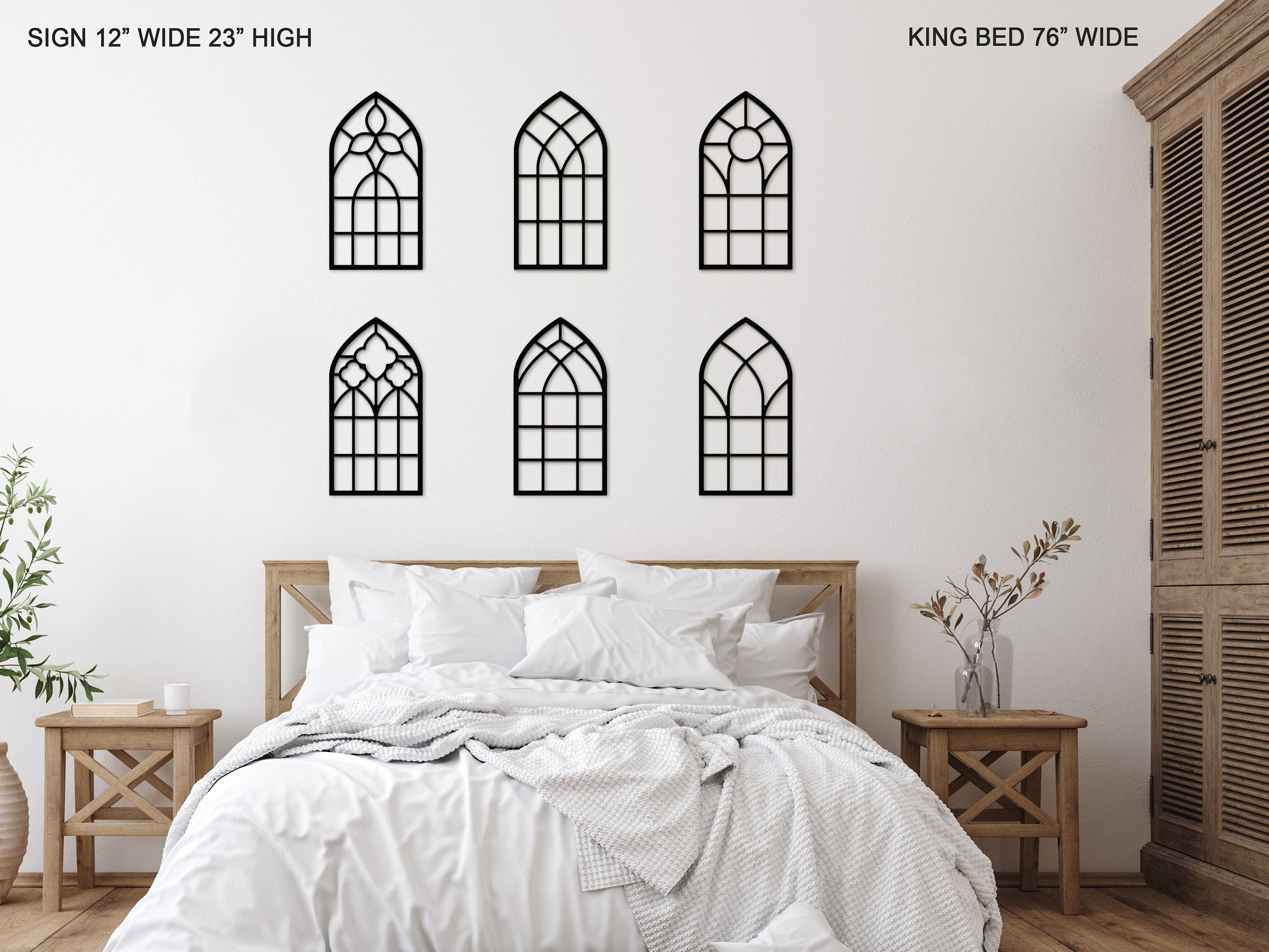 CHURCH WINDOW FRAME #2 Sign-wood Sign-vintage Window Cut Out Sign ...