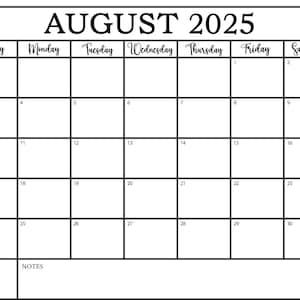 August Month Calendar Sheet 2025-Printable August 2025 Calendar-Month of August 2025- August 2025 Calendar-JPG,PDF, August Calendar Sheet