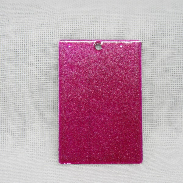 Powder: pink-fuchsia; transparent; soft metallic; for powder coating process UPB1641 Spiced Berry