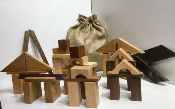 hardwood building blocks