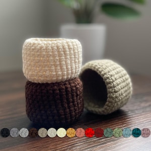 Crochet Mini Basket | Tiny Crochet Basket | Crochet Small Basket | Handmade Basket | Storage Basket | Accent Basket | Gifts under 20