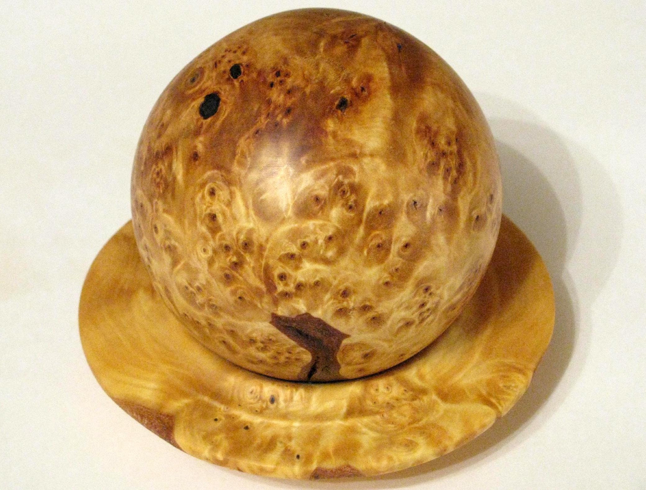 Wood Ball Decorative Wooden Ball Large Wooden Ball Etsy