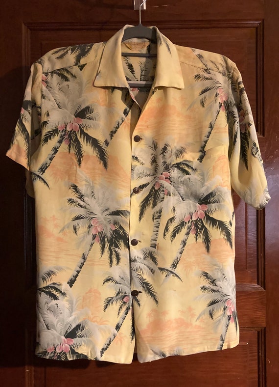 Vintage Authentic Alii Lote Hawaiian Shirt 1950's