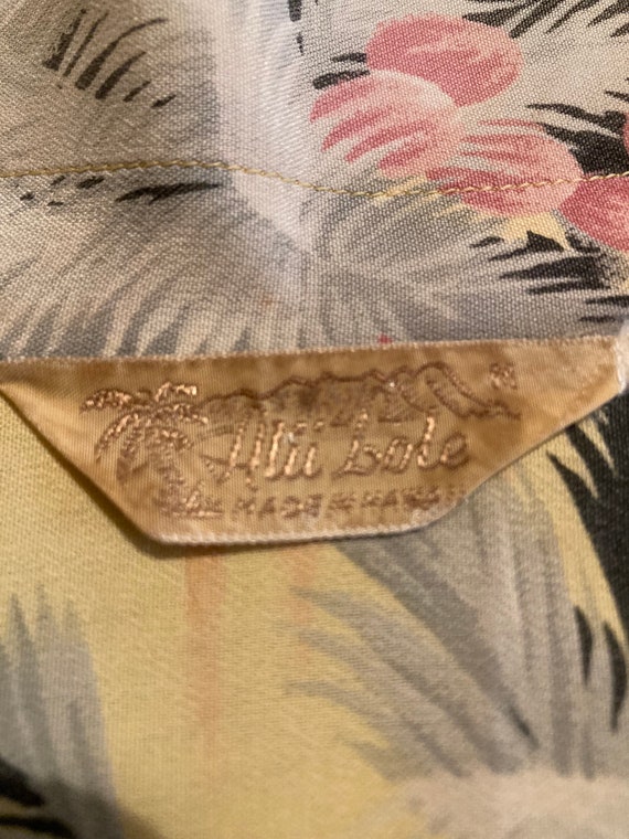 Vintage Authentic Alii Lote Hawaiian Shirt 1950's - image 2
