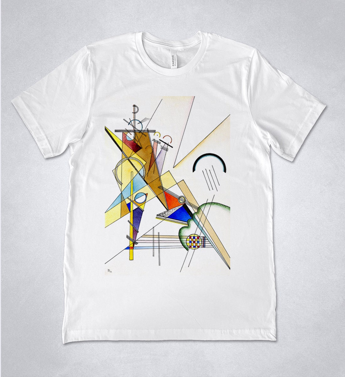 Wassily Kandinsky T-shirt - Gewebe - 1923, Constructivist