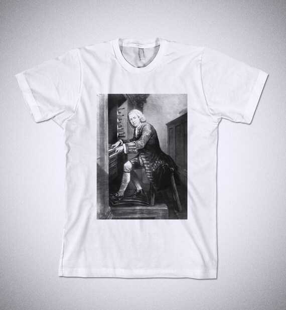 Johann Sebastian Bach T-shirt Bach T 