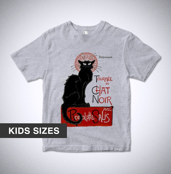 Alexandre Steinlen Tournee Du Chat Noir 1896 Vintage T Shirt Alexandre Steinlen Tournee Du Chat Noir 1896 Vintage T Shirt