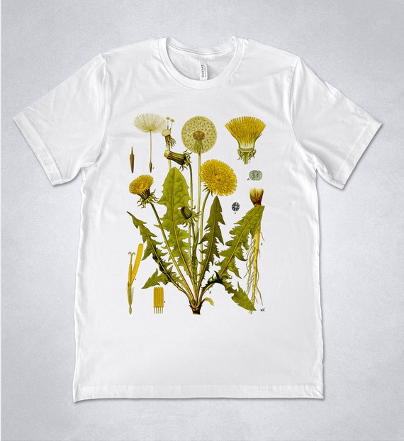 Dandelion Botanical T- Shirt Dandelion Botanical T- Shirt