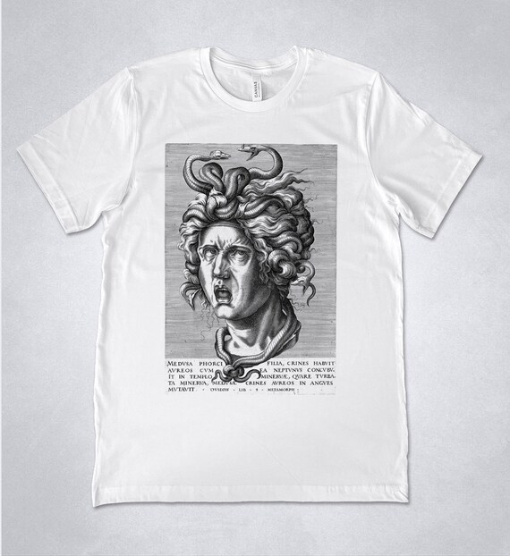 Medusa print t clearance shirt