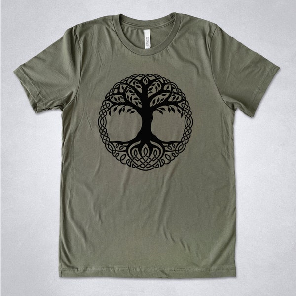 YGGDRASIL t-shirt, Viking Symbol, The Tree of Life, Viking shirt, Norse mythology