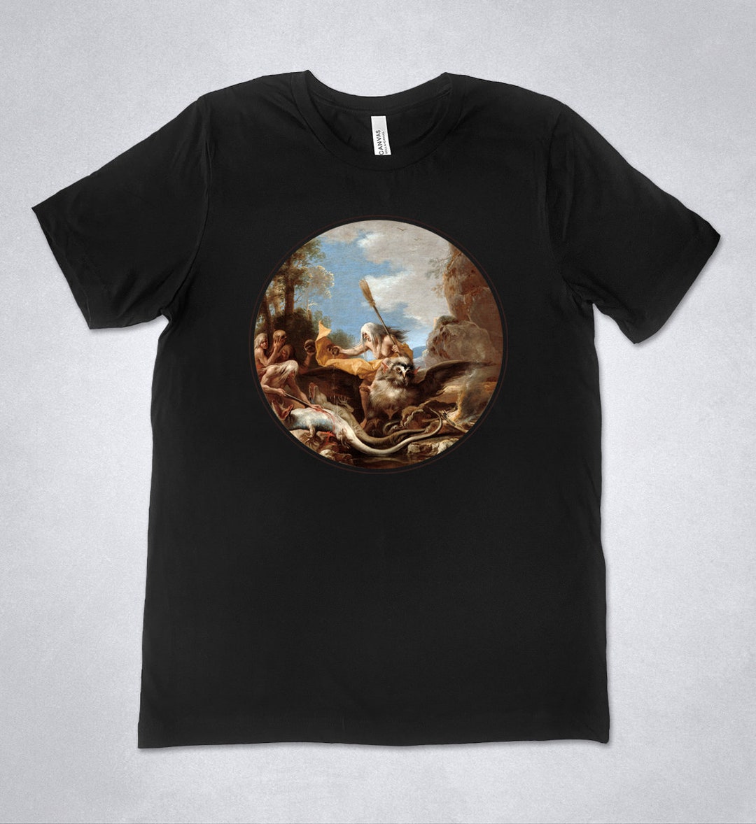 SCENES OF WITCHCRAFT T-shirt Salvator Rosa 1645-1649 - Etsy