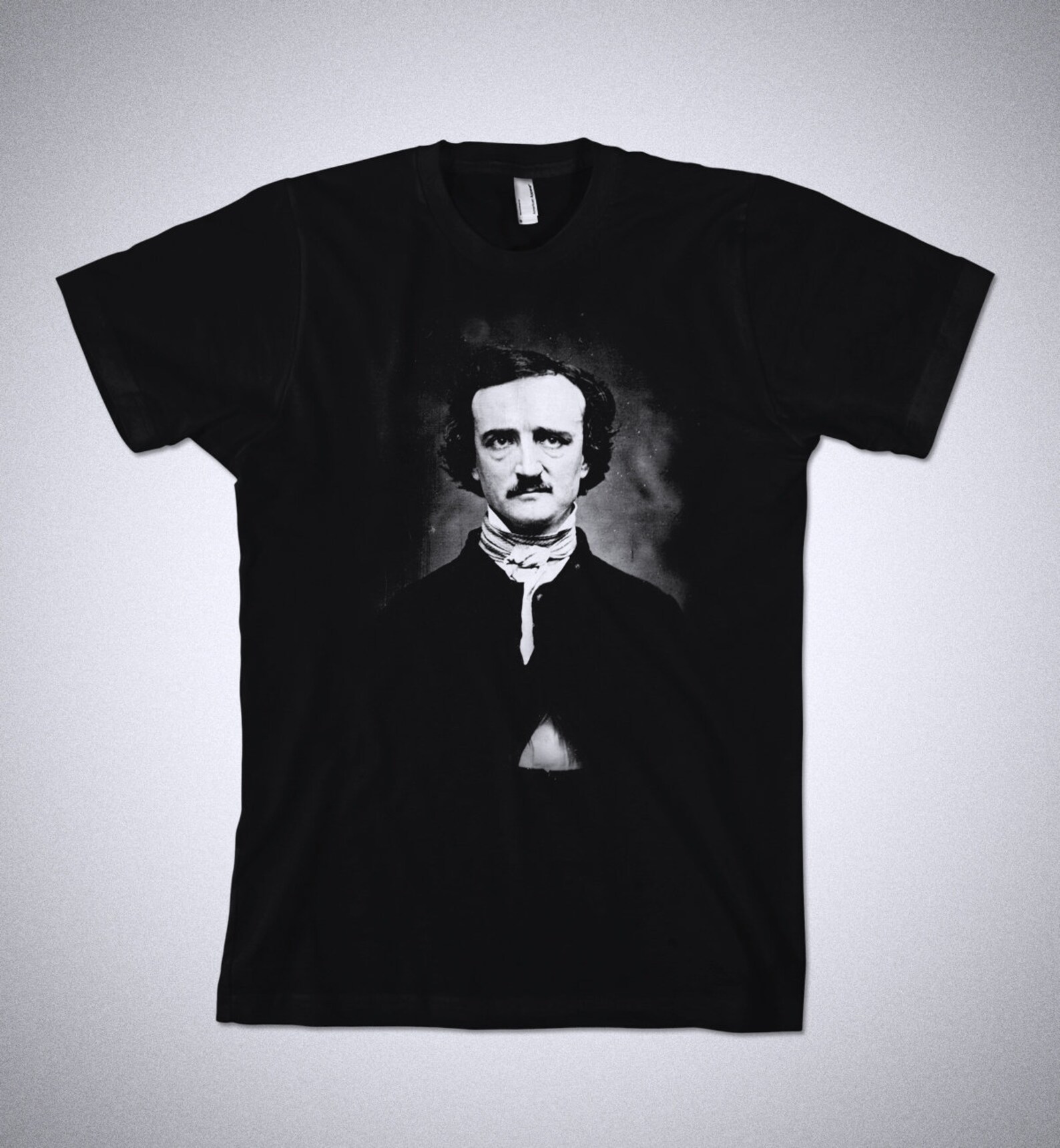 Edgar Allan Poe Shirt Edgar Allan Poe Portrait Edgar Allan Etsy
