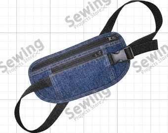 Sewing Pattern - Money Belt