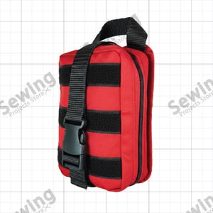 Sewing Pattern - First Aid Pouch (Velcro Tear Away)