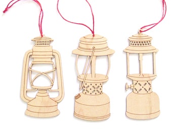 Lantern Ornaments, set of 3