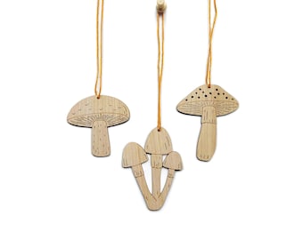 Mushroom Ornaments