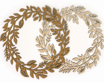 Set of Two Vine Mini Wreaths