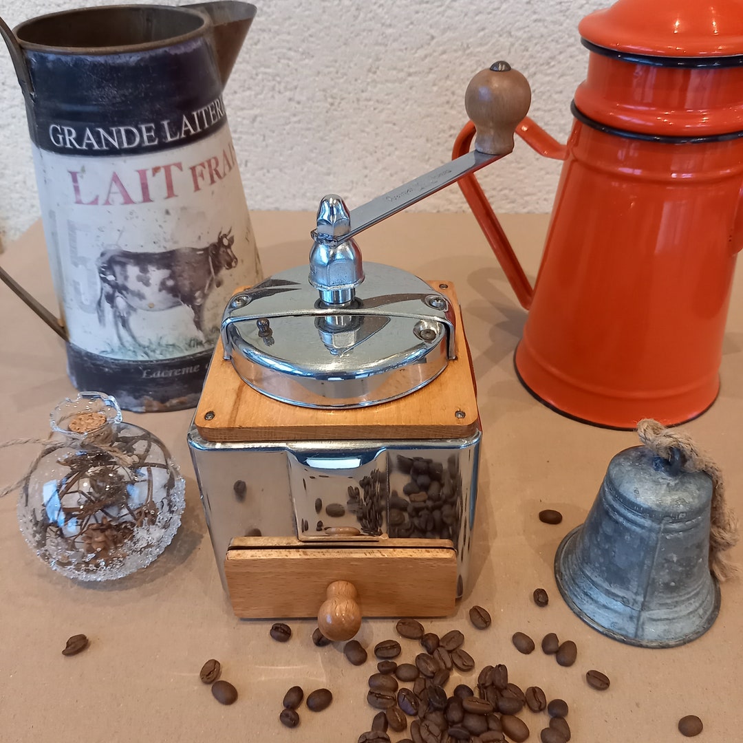 Rare Old Steel PEUGEOT Coffee Grinder Model PEUGINOX LUXE Etsy
