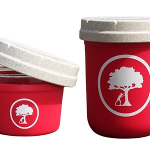 Push Trees Re:stash Jar- 4oz or 8oz | Eco-Friendly Child-Resistant Stash Jar | Smell Proof, Drop Proof | Mason Jar Accessory