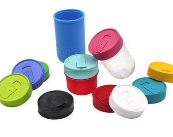 Regular Mouth Mason Jar Drinking Lid (Available in Many Colors), Eco-Friendly Mason Jar Lid, BPA Free Lid, To-Go Container
