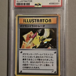 Charizard PSA 10 Proxy Slab Graded Card Gem Mint High-Quality Collectible Pikachu Illustrator