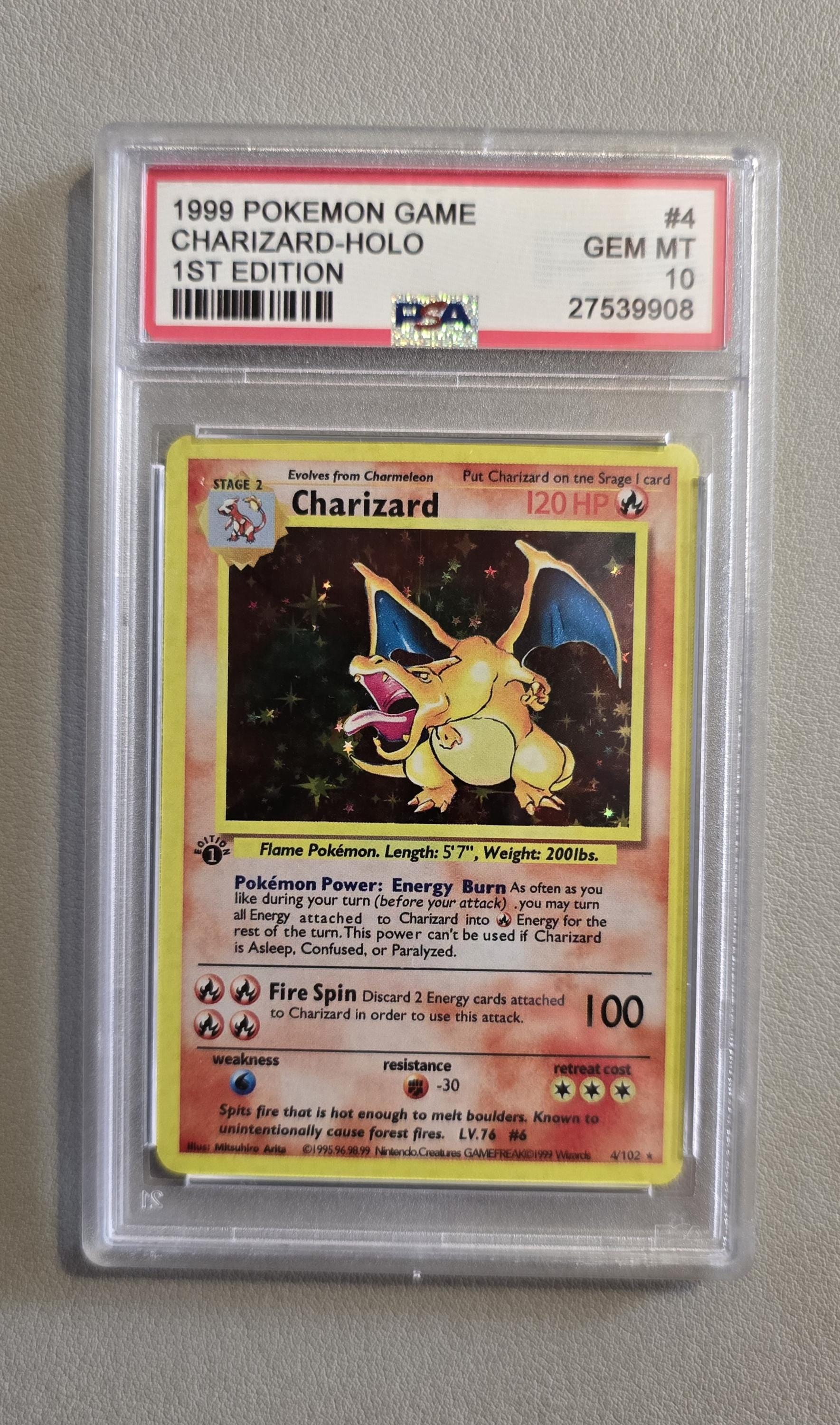 Charizard Psa 10 - Etsy