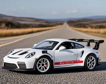 Porsche 911 GT3 RS Modelo 1:36 Coche de carreras Juguete de regalo
