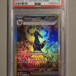 Charizard PSA 10 Proxy Slab Graded Card Gem Mint High-Quality Collectible Umbreon Ex