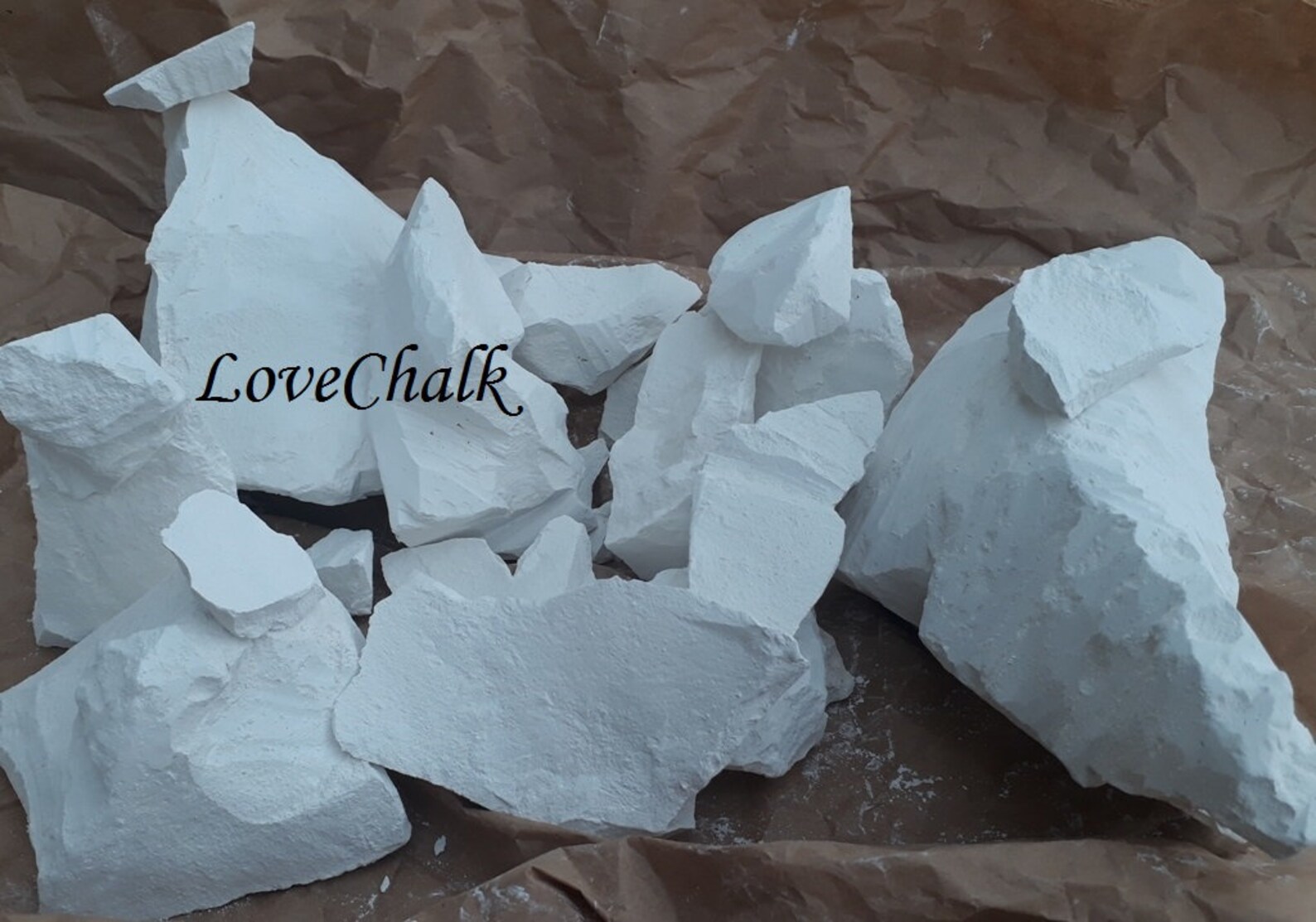 Chalk natural 400g Chalk Svyatogorye St. Mountains Etsy
