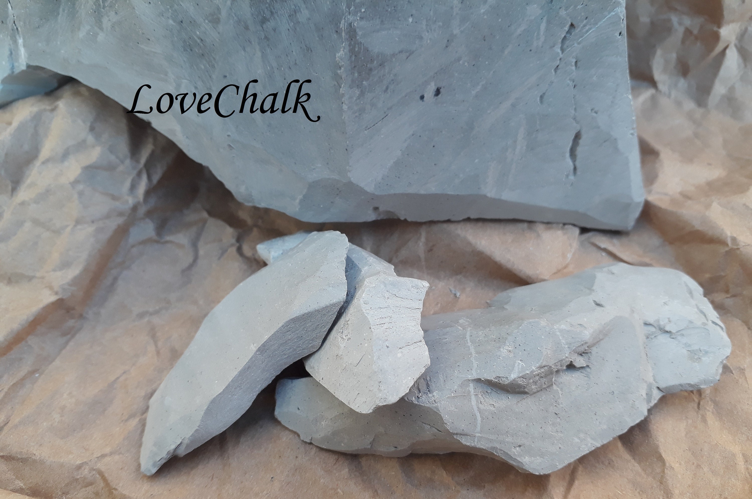 Clay natural BLUE 950gramm | Etsy