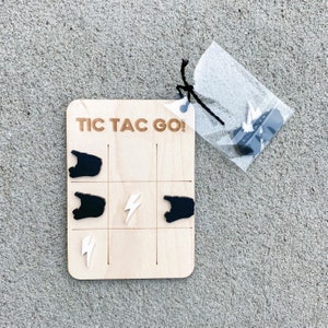 Dirt Bike Tic Tac Toe | Birthday Party Favor | Easter Basket Stuffer | Motocross | Dirt Bike Party | Gifts For Kids | non candy treats