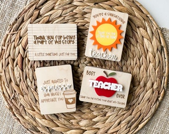 Teacher Appreciation Gift Card Holder | End of School Year Gift | Classroom Thank You | Teacher Gift | Teacher Appreciation Week | Principal
