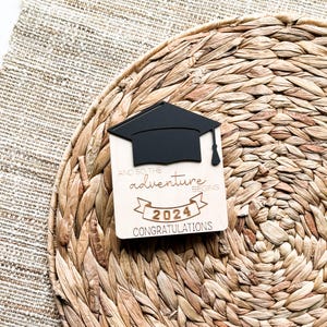 Custom graduate money holder — handmade Class of 2026 personalized gif