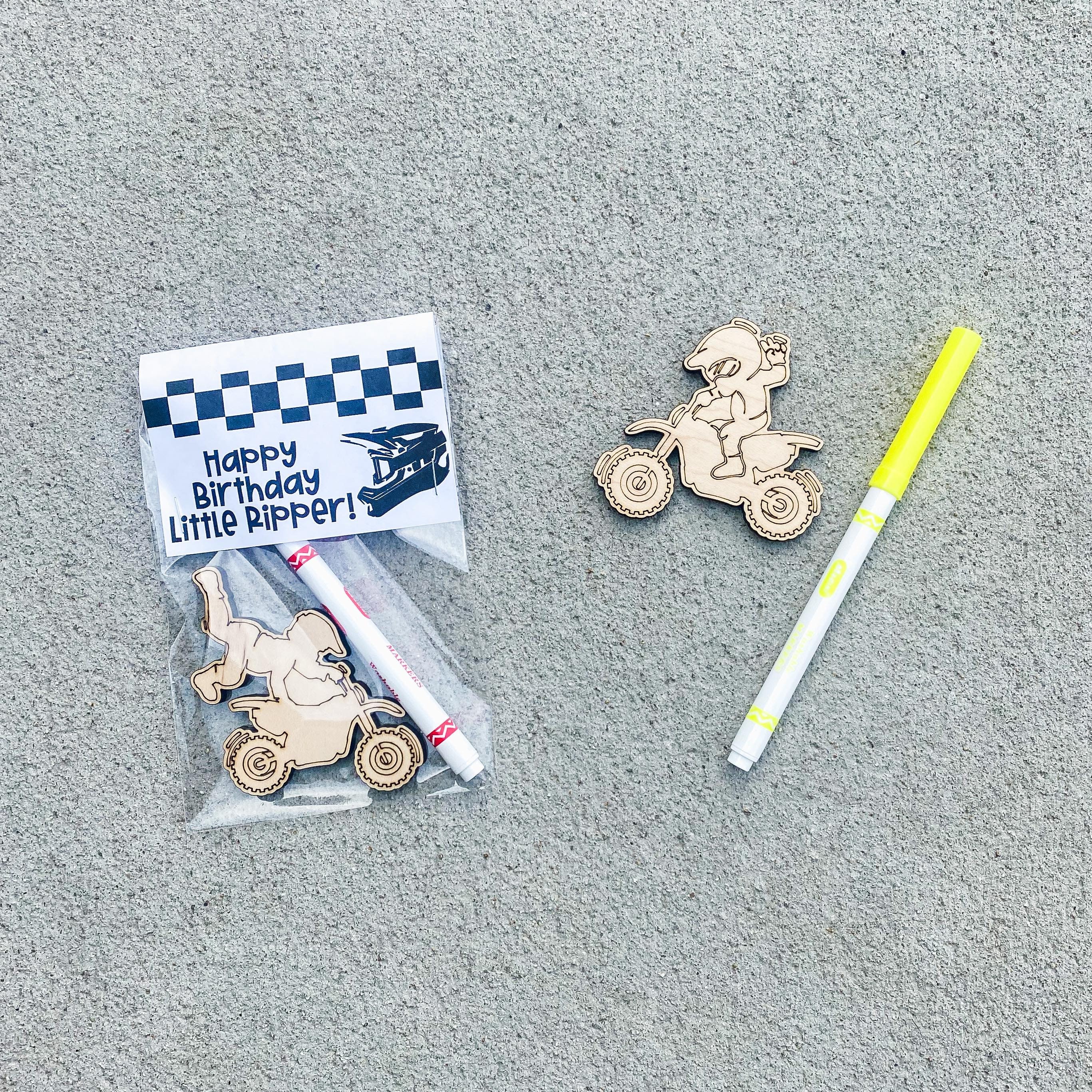 Dirt Bike Party Favor Birthday Motocross Party Favors - Etsy