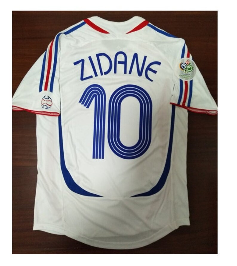 zidane retro jersey
