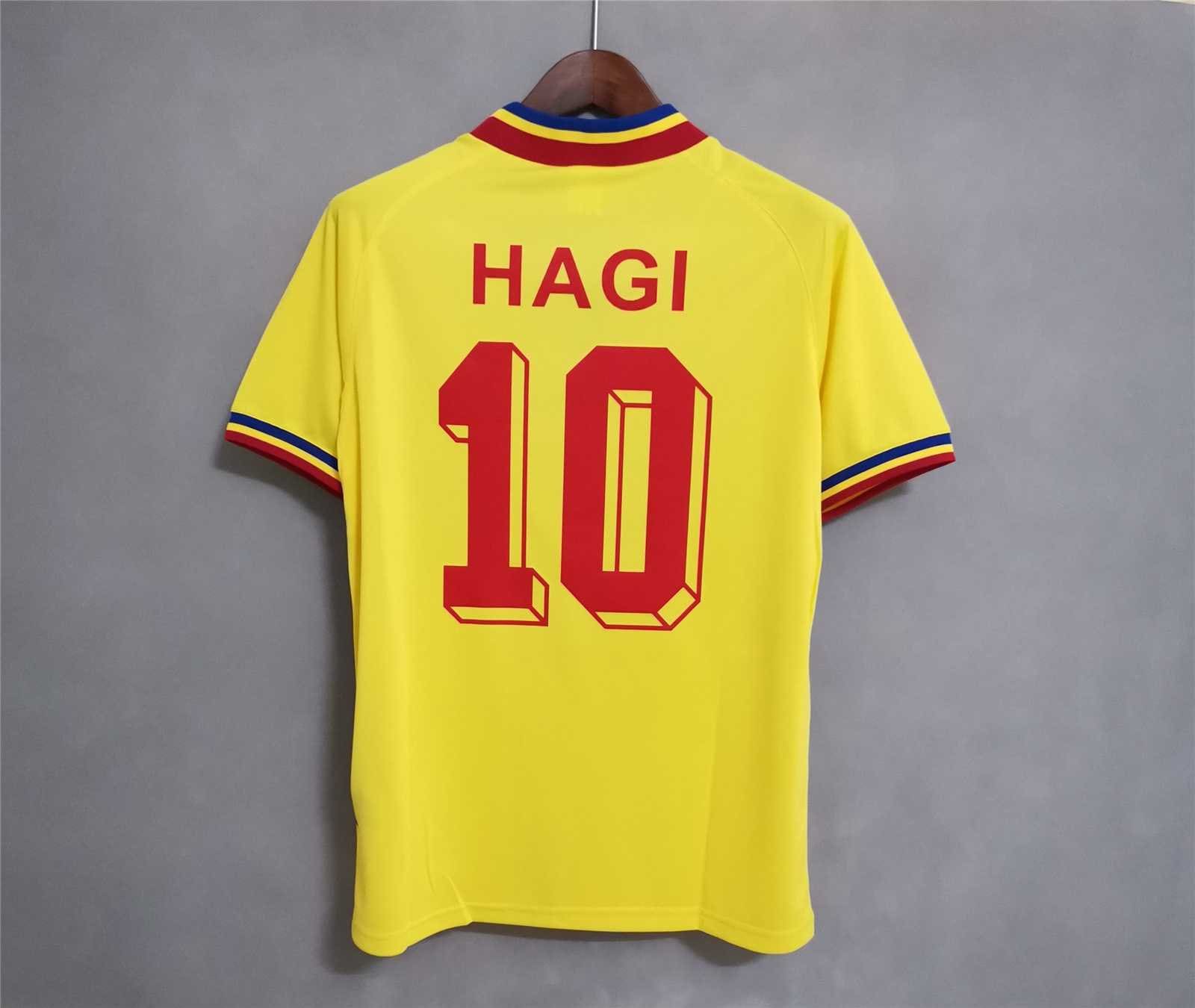 commando ontslaan visie Roemenië 1994 Hagi Retro voetbalshirt klassiek voetbalshirt - Etsy Nederland