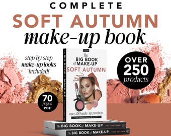 Soft Autumn Makeup Guide: 250+ Products (PDF)