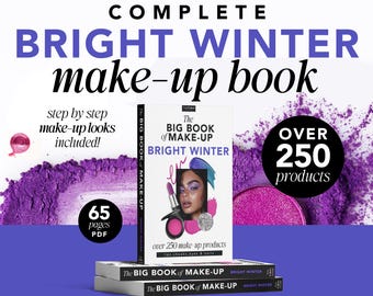 Bright Winter Makeup Guide: 250+ Products (PDF)