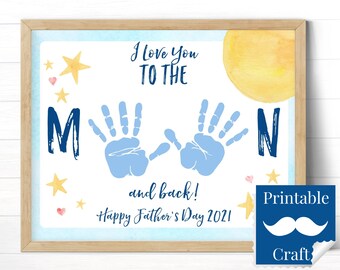 Download Father Day Handprint Etsy