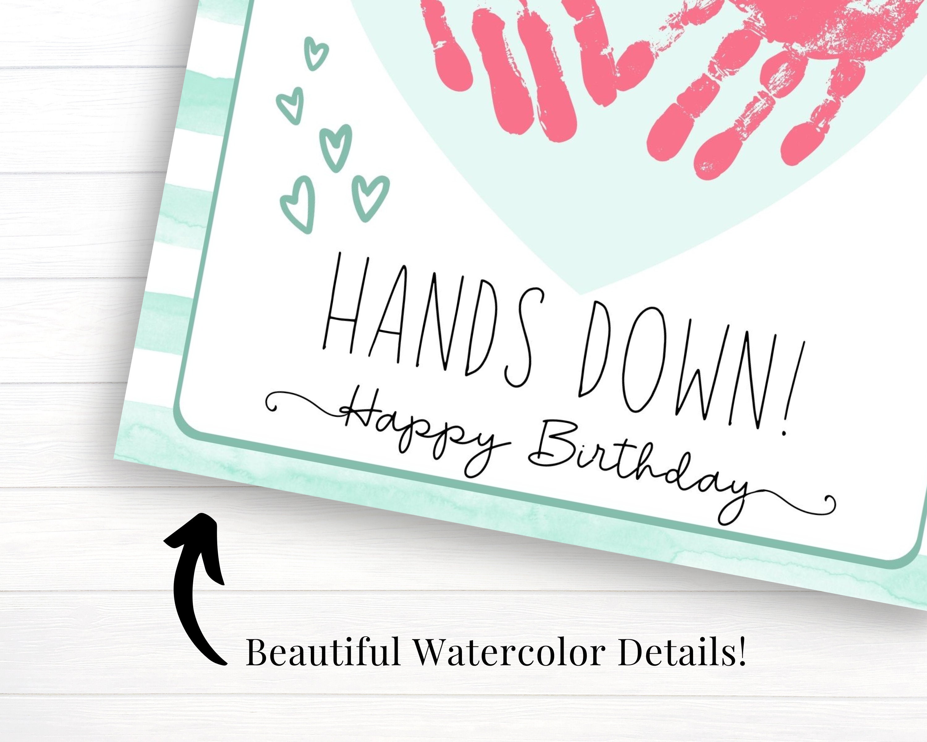 Birthday Gift for Mom Printable Custom Birthday Card | Etsy