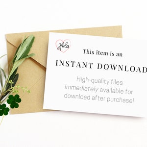 This item is an instant download. High-quality printable pages are immediately available for download after purchase!