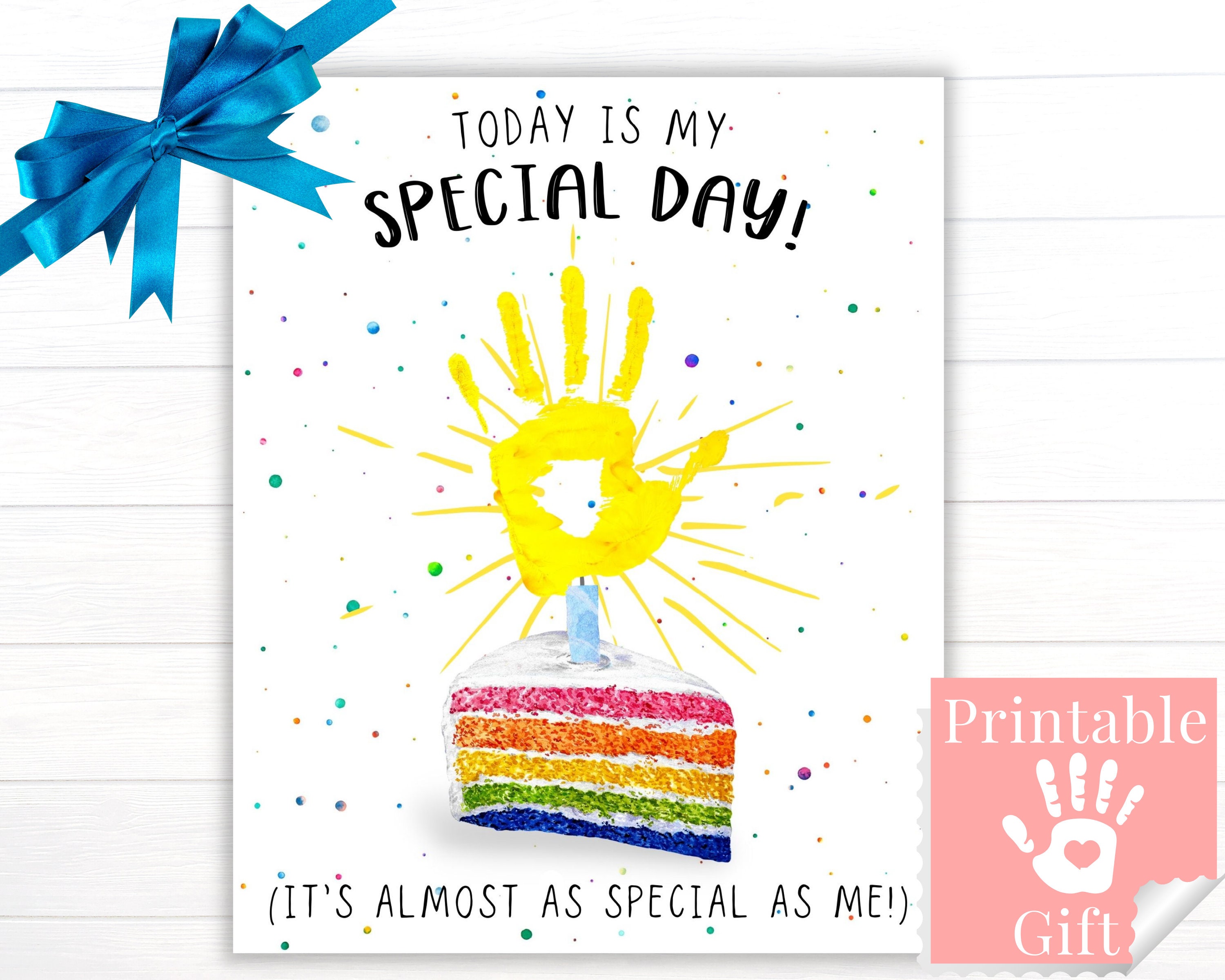 Biglietto Di Auguri Per Figlia 8 Anni Con Distintivo - 22,9x15,2 Cm